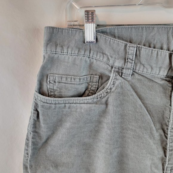 Brooks Brothers Pants Mens 34x32 Grey Corduroy Classiccore Outdoors Normcore - Picture 4 of 13